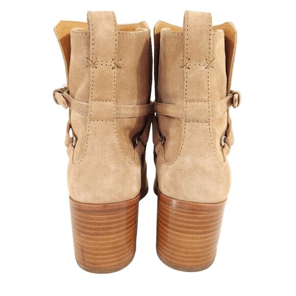 Rag & Bone Hazel Suede Buckle Boots Size 40 US 10 Womens $495 - Picture 7 of 13